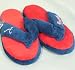 Atlanta Braves MLB Flip Flop Thong Slippers