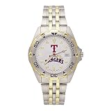 Texas Rangers MLB All Star Watch with Stainless Steel Band - Men's