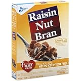 General Mills Raisin Nut Bran Cereal, 17.1 oz (Pack of 4)