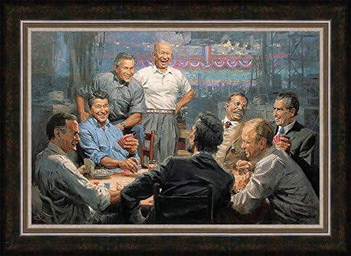 Grand Ol Gang Custom Framed Giclee Artist Signed Canvas Print by Andy Thomas - Brand New - Ready to hang on your wall!