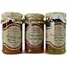 Gourmet Food : Confitures a l'Ancienne Andresy Luxury All fruit jams assortment: Apple Pear Walnut, Peach Vanilla and Apricot Almonds ~ save!