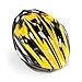 Dcolor Yellow Black Mountain Road Bicycle Bike Cycling Safety Unisex Helmet +Visor L