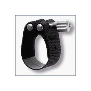 Rovner Dark Baritone Saxophone Ligature and Cap, 3R - fits Most Rubber Bari Sax Mouthpieces by 