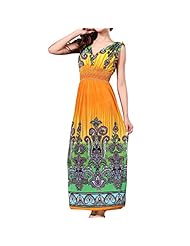 V-neck Spring Summer Sleeveless Ankle Length Floral Print Tropical Print Rayon/Spandex Ruched Lace Maxi Dress 