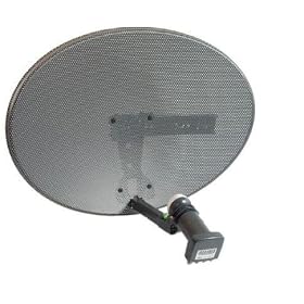 Zone 1 Sky or Freesat Dish and Quad LNB