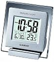CASIO 温度計つき薄型デスクトップクロック DQ-735-8JF