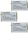 HIGH QUALITY FLOUREON - 3 Packs Phone Battery for Vtech 80-5596-00, 80-5654-00, 80-5808-00-00, 8913240000 Cordless Phones