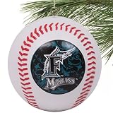 MLB Florida Marlins Home Run Mini Replica Baseball Ornament