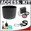 Precision Design ET-65B Lens Hood + Cameta Accessory Kit - for Canon EF 70-300mm f/4.5-5.6 DO IS