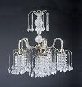 Antique-Style Brass Chandelier