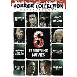 Horror Collection Extravaganza: 6 Terrifying Movies (Created to Kill, Shadow Play, Intimate Stranger, Night of the Demon, The Hooker Cult Murders, Sister,Sister)