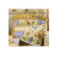 Lambs and Ivy Jungle Jamboree 6 Piece Bedding Set