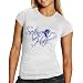 NCAA Seton Hall Pirates Ladies White Script And Logo T-shirt