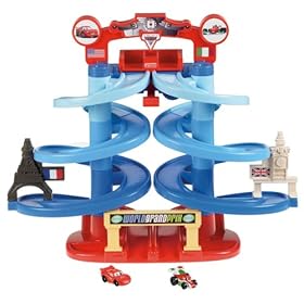  Fisher-Price Disney/Pixar Cars 2 Spiral Speedway Grand Prix