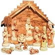 Olive Wood Nativity Set- Traditional Carvings
