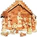 Olive Wood Nativity Set- Traditional Carvings