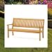 BELARDO Gartenbank Holz 158cm Sitzbank 3-Sitzer Bank Gartenmöbel Holz
