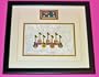 Hard Rock Caf� Guitar Pin Framed Set (Interstate 5) Limited Edition