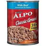 Alpo Dog Food, Classic Ground with Beef, 13.2 oz (Pack of 24) by Groceries To Your Door