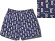 Officially licensed Boston Red Sox, cotton broadcloth boxer shorts for boys
