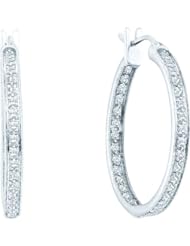 0.25ct Diamond Fashion Hoops