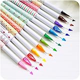 Outop Creative Design Korea Stationery Mini Multicolour Pen 0.5mm Resurrect Water-based Pen Random Color