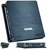 Sound Storm Laboratories EV1500M 1500 Watts Mono-Block Amplifier with High/Low X-Over Remote Subwoofer Level Control