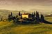Wallmonkeys Peel and Stick Wall Decals - Tuscan Villa at Sunrise - Removable Graphic