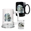 New England Patriots 15oz Tankard, 15oz Ceramic Mug & 2oz Shot Glass Set - Helmet Logo NFL Football