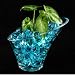 Deco Beads, Crystal Accents Blue 14g Retail Packs - Water Storing Gel Beads
