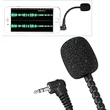 Neewer&reg; Mini 3.5mm Flexible Microphone Mic for PC Laptop Skype (2X Microphones)