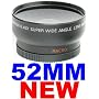 52mm WIDE-ANGLE Lens ~INCLUDING BAG~ FOR NIKON D40 D50 D60 D70 D80 D40X
