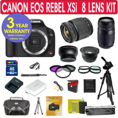 Buy Canon Rebel Xsi 12.2 MP Digital SLR Best Price with Fast Shipping.