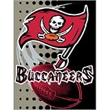 Tampa Bay Buccaneers NFL Royal Plush Raschel Blanket (Flash Series) (60