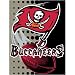 Tampa Bay Buccaneers NFL Royal Plush Raschel Blanket (Flash Series) (60