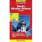 Russia, Ukraine and Belarus GeoCenter Euro Map (GeoCenter Maps) by 