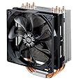 Cooler Master RR-212E-16PK-R1 Hyper 212 Evo "Ultra High Performance, 4 Direct Contact Heat Pipes, Universal CPU Cooler" Black Fan