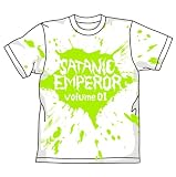 デトロイト・メタル・シティ サタニック・エンペラーTシャツ ホワイト サイズ::XL