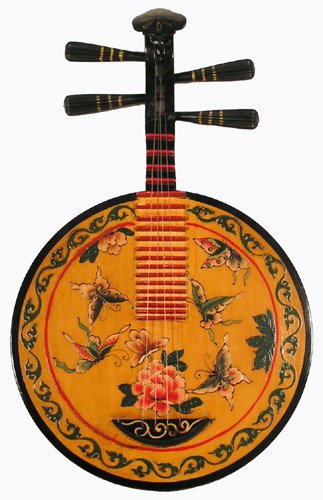 Butterflies of Tibet Lute