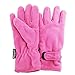 FLOSO Big Girls Childrens/Kids Plain Thermal Thinsulate Fleece Gloves (3M 40g)