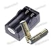 2 Pcs UltraFire Protected 18650 4000mAh Rechargeable Batteries Plus Charger