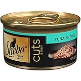 SHEBA Cuts in Gravy Tuna Entree Canned Cat Food 3 Ounces (Pack of 24)