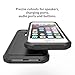 iPhone 5S Case, MiHua Apple iPhone 5 5S Protective Case Shockproof Rubber Slim Case Cover Anti-scratch Luxury Hybrid Dual Layer Full Cover Case for iPhone 5 5S (Black)