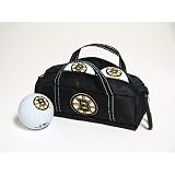 Hockey Stick Putters Boston Bruins Mini Golf Bag With 3-Pack Golf Balls