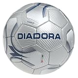 Diadora Baggio Soccer Training Ball (Size 4, Silver)
