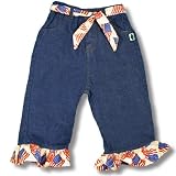 Baby Girls Stars n' Stripes Boutique Denim Jeans