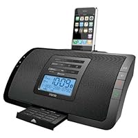 iHome iP47 Bluetooth Clock Radio for iPod and iPhone (Black)