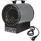 King Electric PGH2448-ETB 4800-watt 240-volt 30-Amp Garage Heater with Electronic Control and Remote