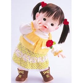 ぽぽちゃん お人形 やわらかお肌のヘアアレンジぽぽちゃん