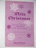 White Christmas - Sheet Music - Sa with 4-hand Piano or Band And/or Orchestra